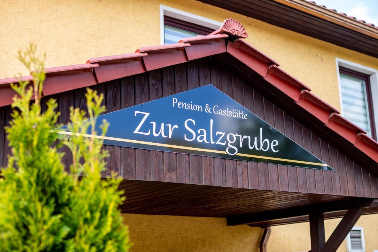 Pension & Gaststaette Zur Salzgrube Зондерсхаузен Екстериор снимка